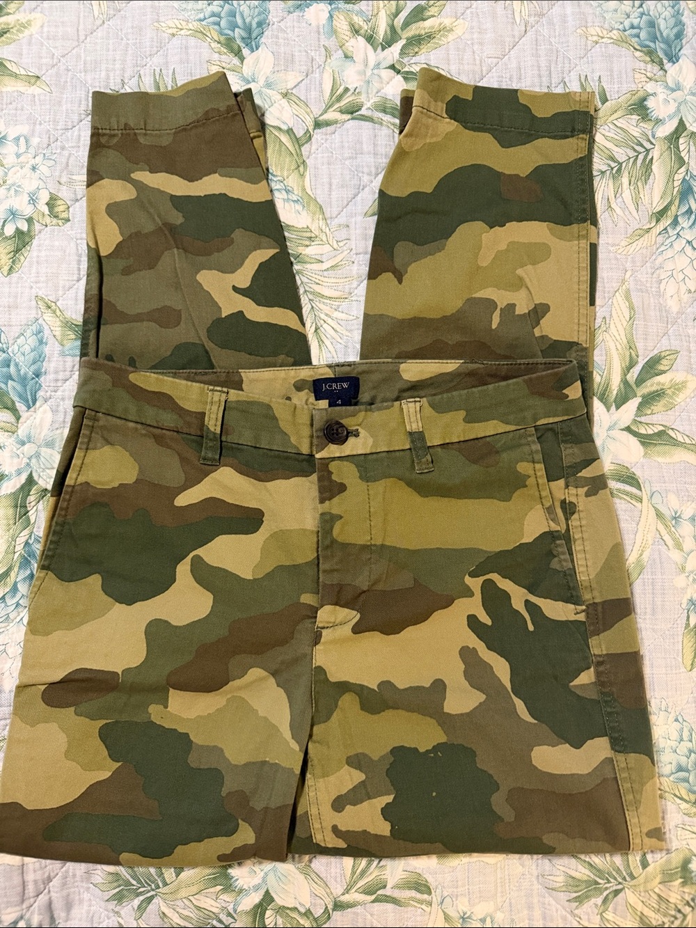 J. Crew Women’s Camo Ankle Pants